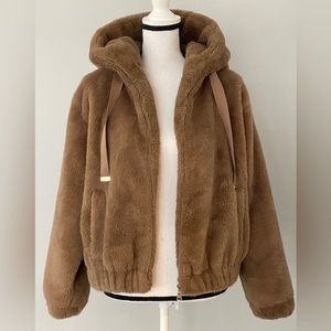 Zara teddy jacket size M